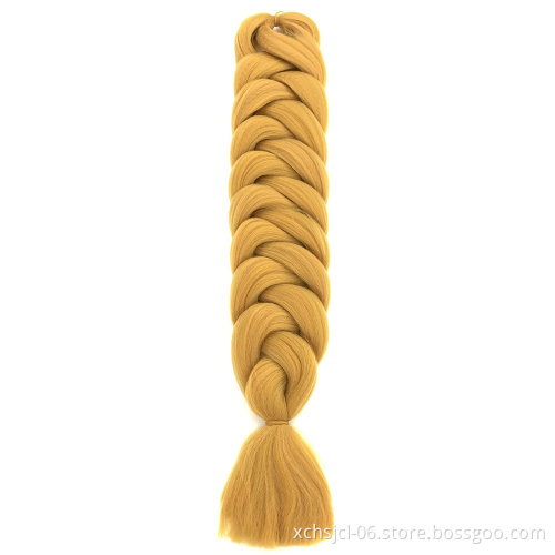Jumbo Braids New wholesale 82 Inch Synthetic Jumbo Braiding Hair Pre-Stretched High Temperature Fiber Crochet Hair for Women